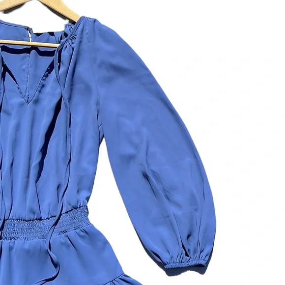 Amanda Uprichard Blue Romper - Picture 4 of 9